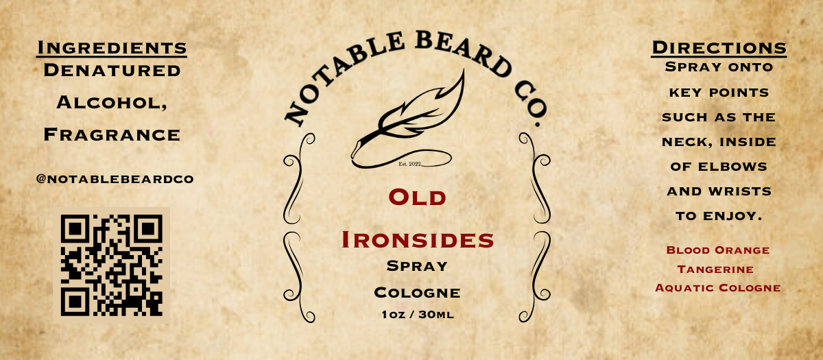 Old Ironsides Spray Cologne