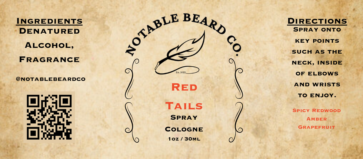 Red Tails Spray Cologne